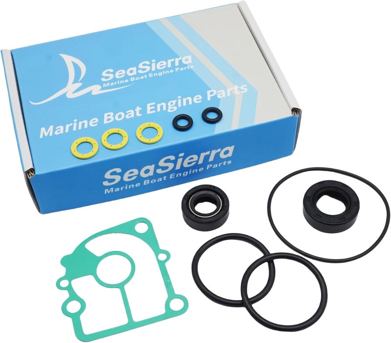 SeaSierra 95220A08 Lower Unit Gasket Kit for Mercury 10 15 20 HP Outboard Replacement 8M0077448 - Image 2